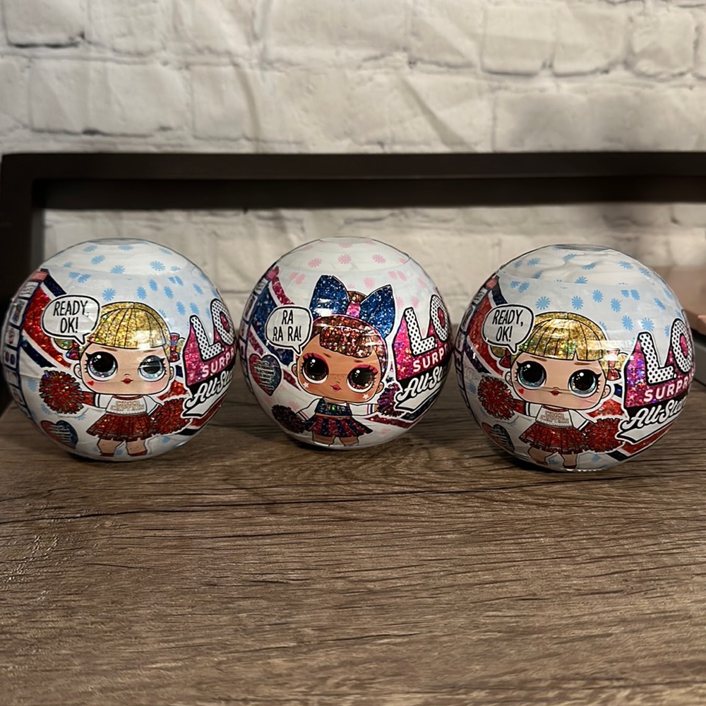 LOT OF 3 - LOL Surprise! All-Star B.B.s NEW